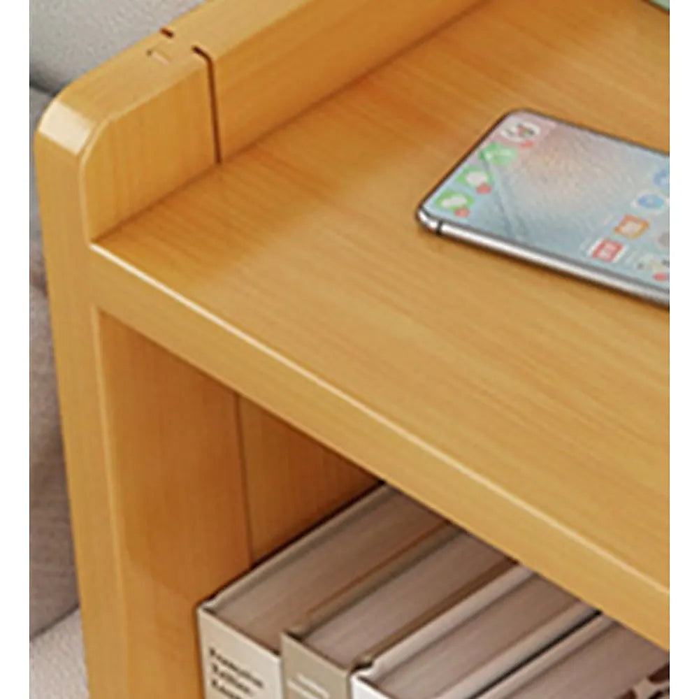 Bamboo Bedside Table Nightstand Storage Bedroom Sofa Side Stand - Image 4
