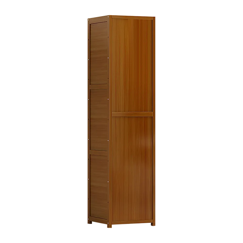 Bamboo 5-Shelf Bookcase – Tall Display Storage Rack Stand for Living Room, Bedroom, Office or Home Organisation - Image 6