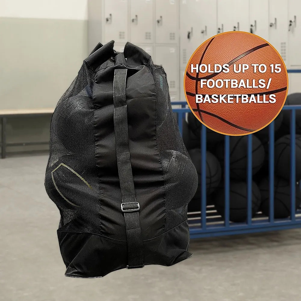Extra Large Sports Ball Carry Bag Waterproof Football Basketball Volleyball Soccer Rugby NetBall - Image 6