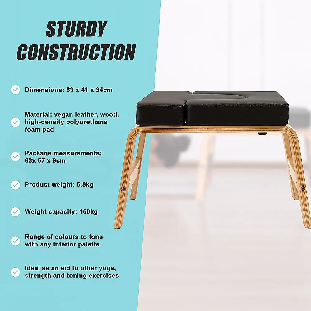 Yoga Stool Inversion Multi-Purpose Chair For Headstands - Image 9