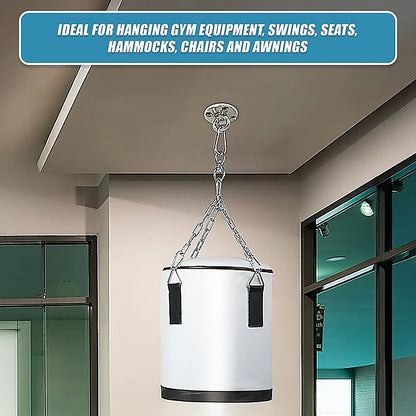 304 Stainless Steel Suspension Hook Wall Ceiling Mount Hanger Anchor Bracket - Image 8
