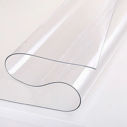 PVC Tablecloth Protector Table Cover Dining Table Cloth Plastic 2134x1070mm 1.5mm - Image 6