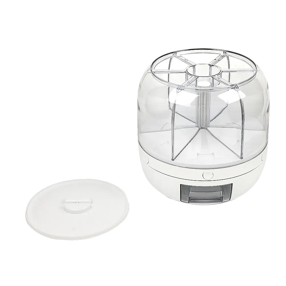 Rice Storage Cereal Dispenser Grain Container Rotating Dry Food Box - Image 7