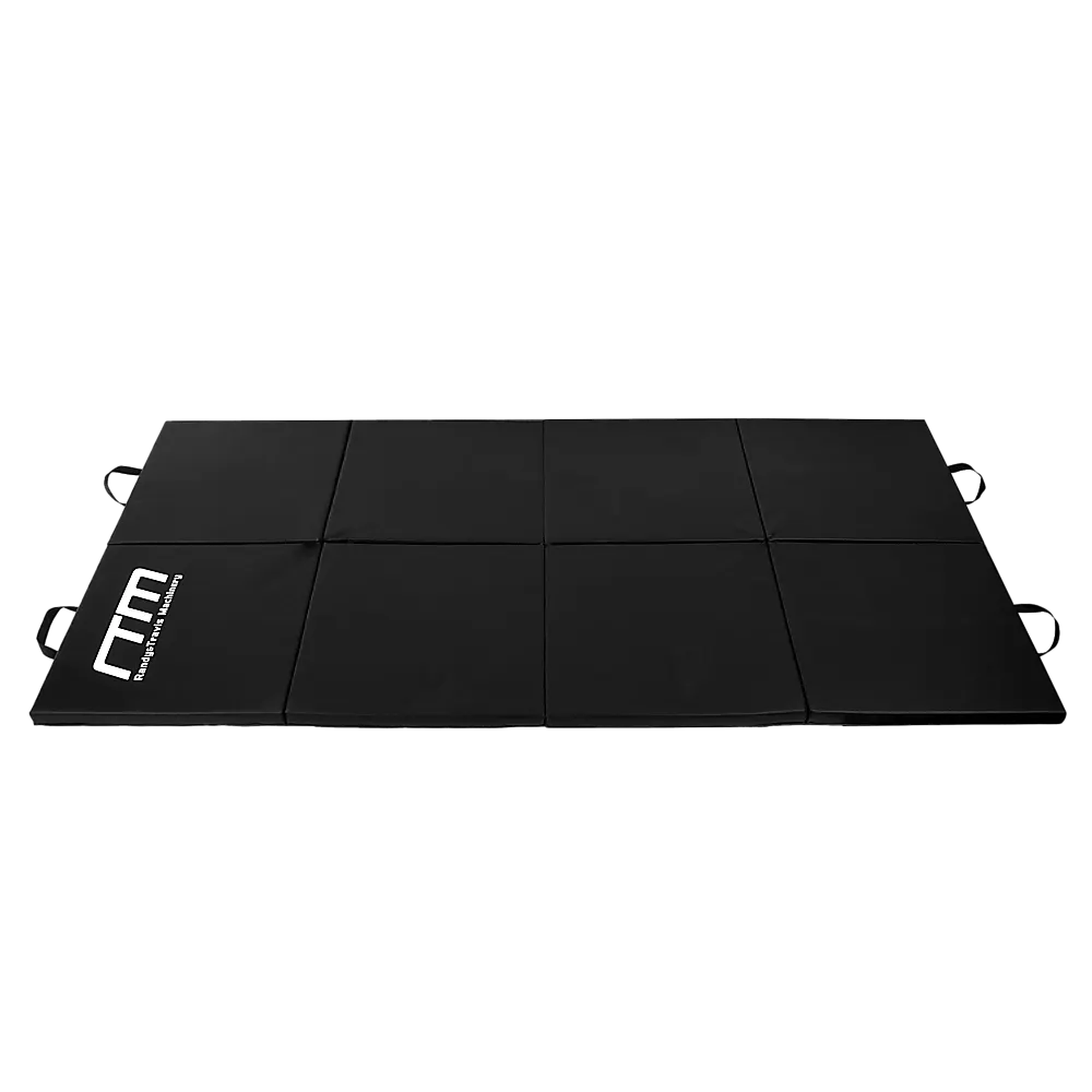 Folding Black Exercise Mat – Gymnastics, Martial Arts, Yoga, Karate & Judo Training - Image 7