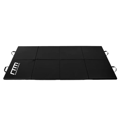 Folding Black Exercise Mat – Gymnastics, Martial Arts, Yoga, Karate & Judo Training - Image 7