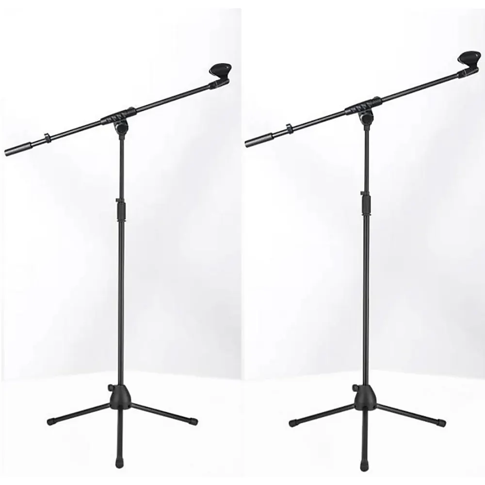 Stage Stands Tripod Mic Stand with Boom 2-Pack - Image 3