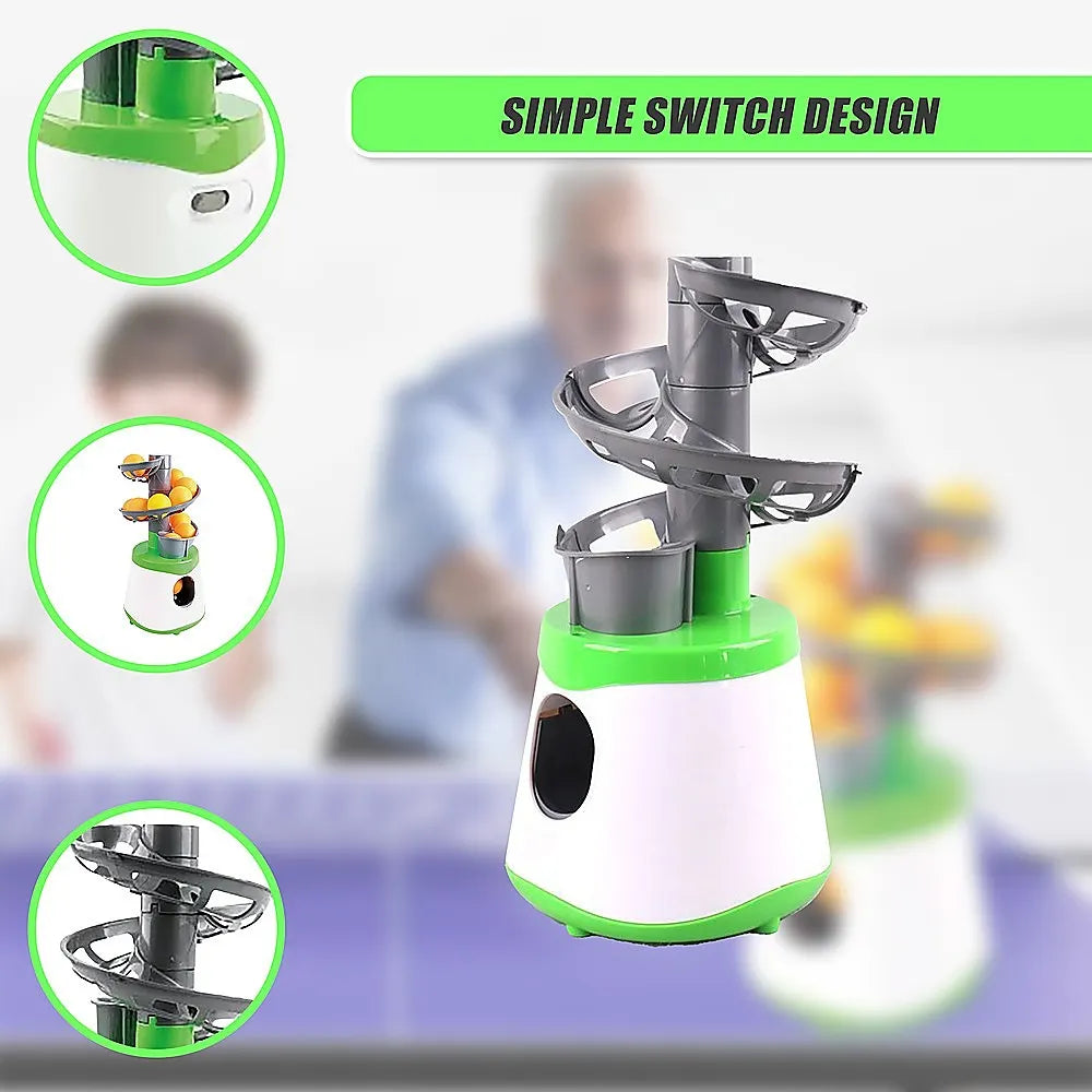 Table Tennis Pong Robot Automatic Ball Launcher Training Machine - Image 8