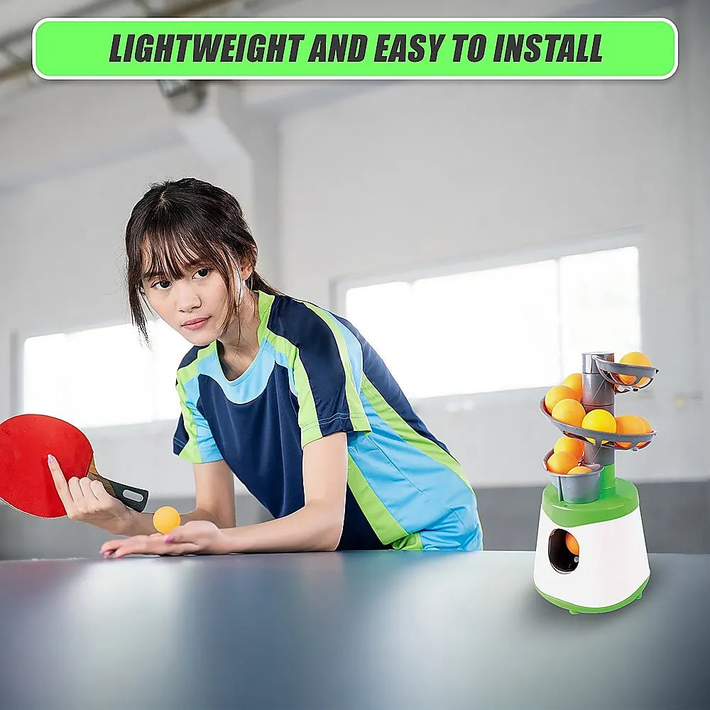 Table Tennis Pong Robot Automatic Ball Launcher Training Machine - Image 9