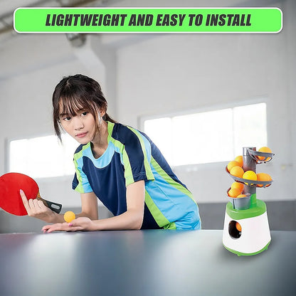 Table Tennis Pong Robot Automatic Ball Launcher Training Machine - Image 9