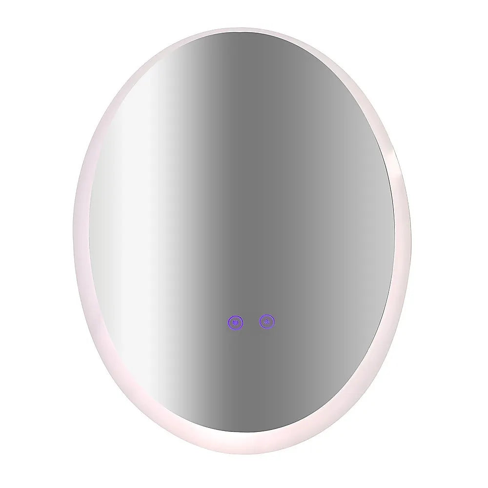 Oval Mirror LED Anti-Fog Illuminated Bathroom Living Room - Image 6