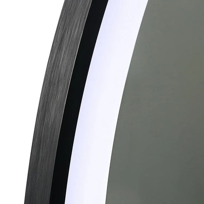 Oval Mirror LED Anti-Fog Illuminated Bathroom Living Room - Image 4