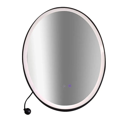 Oval Mirror LED Anti-Fog Illuminated Bathroom Living Room - Image 6