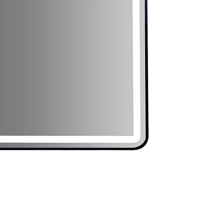 Rectangular Mirror LED Anti-Fog Illuminated Bathroom Living Room - Image 4