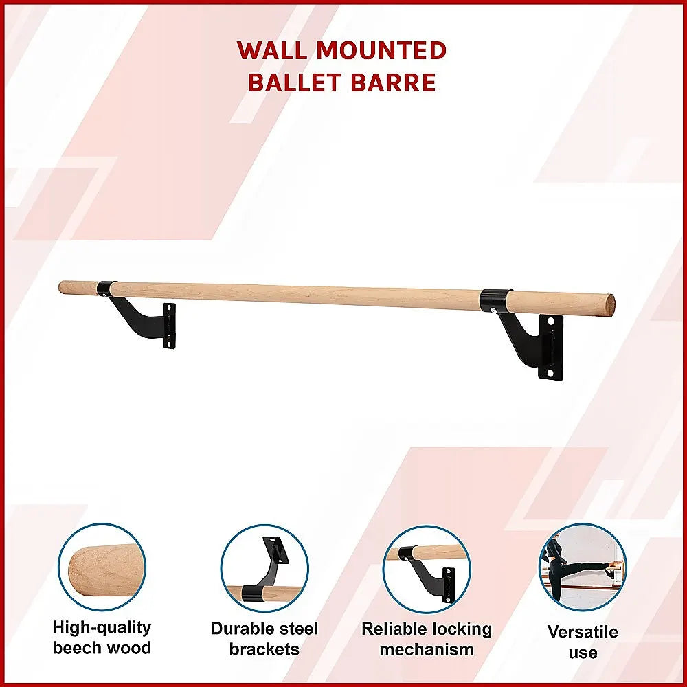 Wall Mounted Ballet Barre - Image 3