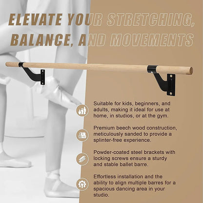 Wall Mounted Ballet Barre - Image 8