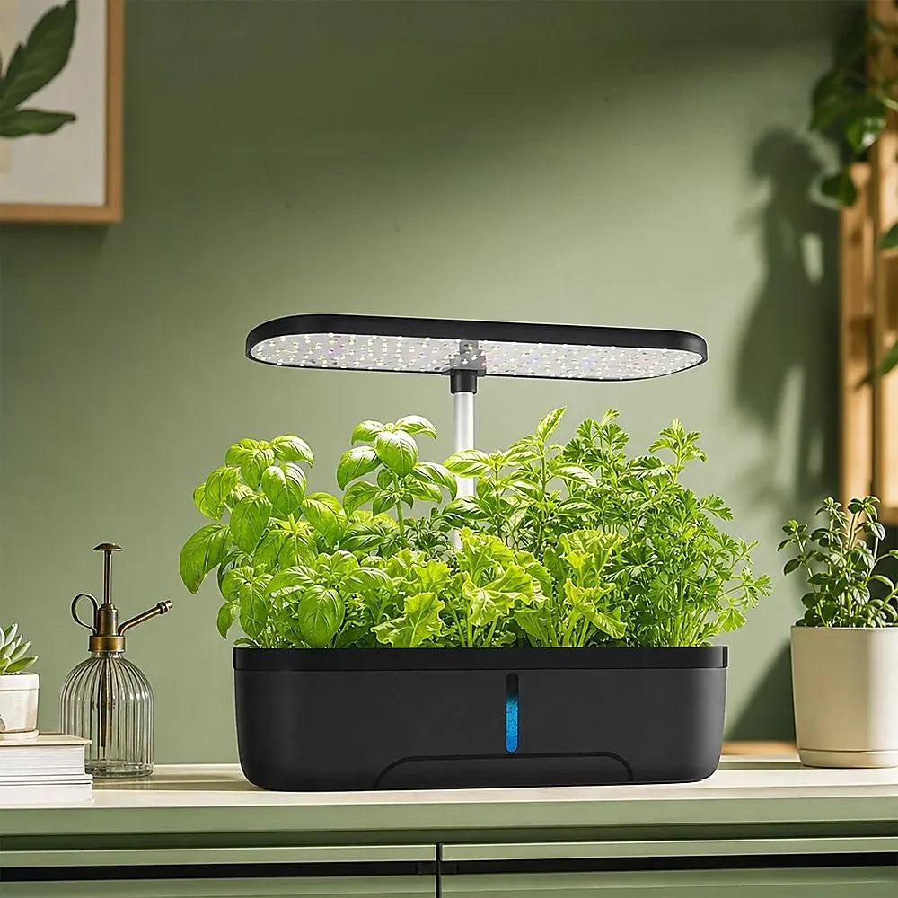 Hydroponics Growing System Indoor Germination Kit 12 Pods Home Gardening LED - Image 2