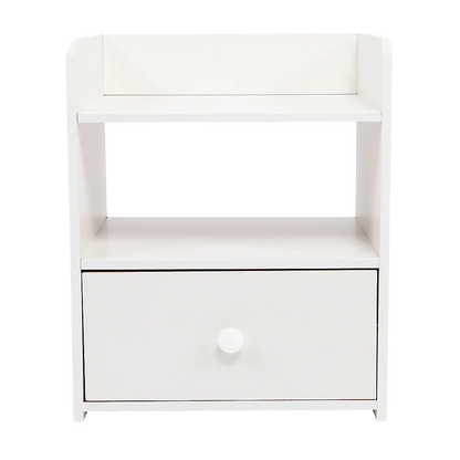 Bedside Tables Side Table Nightstand Storage Drawer Shelf Bedroom - Image 6