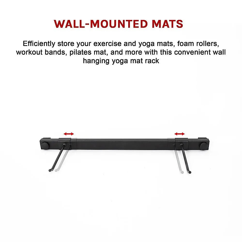 Wall Yoga Mat Gym Storage Rack Gymnastics - Image 8