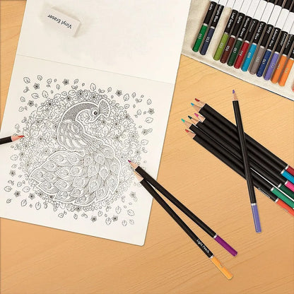 Coloured Pencils Colouring Artist Sketching Drawing for Kids Adults - Image 3