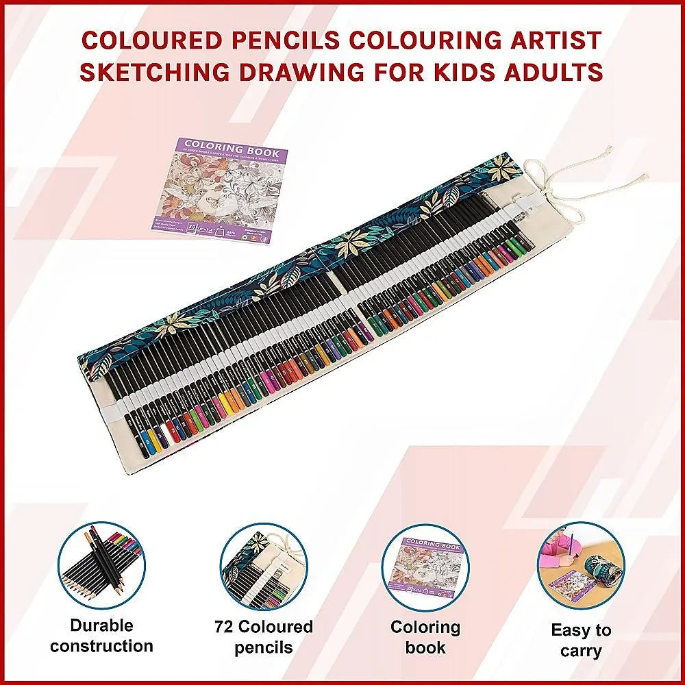 Coloured Pencils Colouring Artist Sketching Drawing for Kids Adults - Image 5