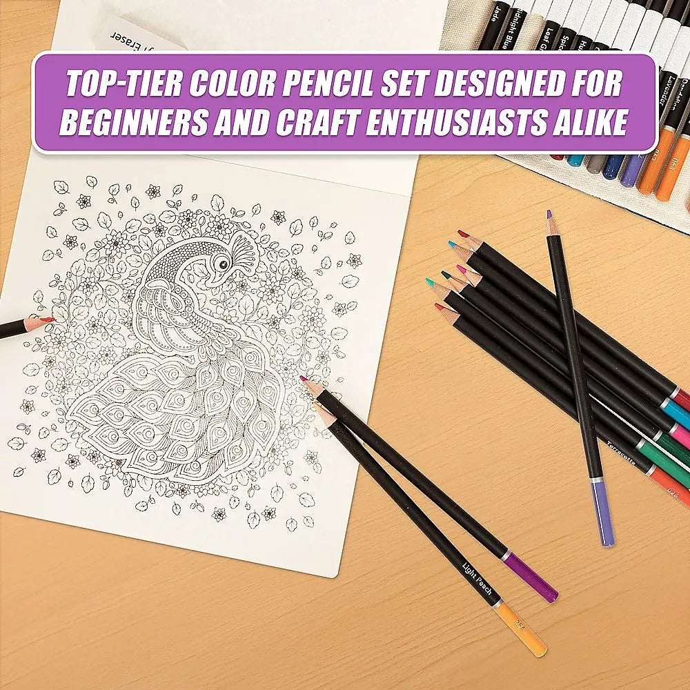 Coloured Pencils Colouring Artist Sketching Drawing for Kids Adults - Image 8