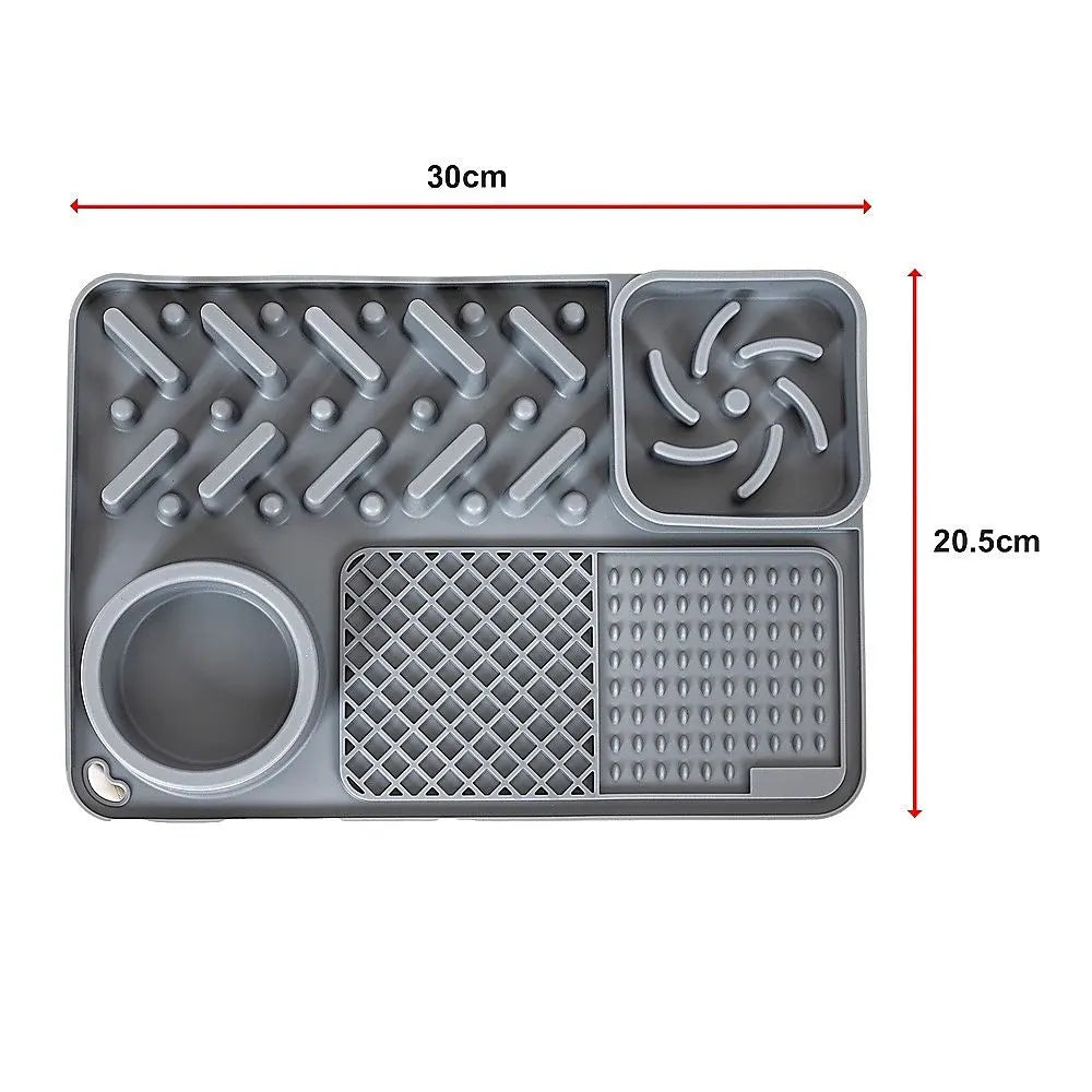 Pet Licking Mat Bite Resistant Non-Slip Slow Feeder - Image 9
