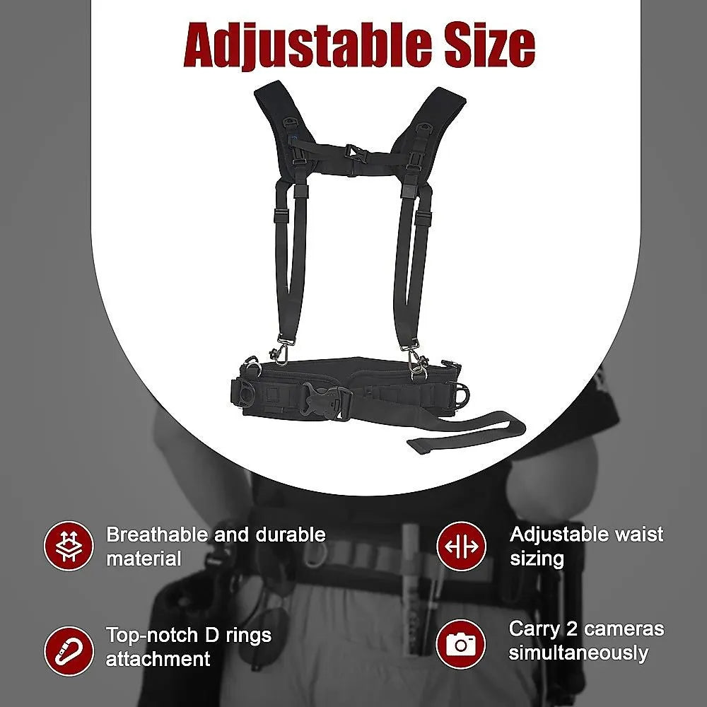 Electronics Accessories Bundle Waistband Shoulders Strap Kit SLR/DSLR Cameras - Image 8