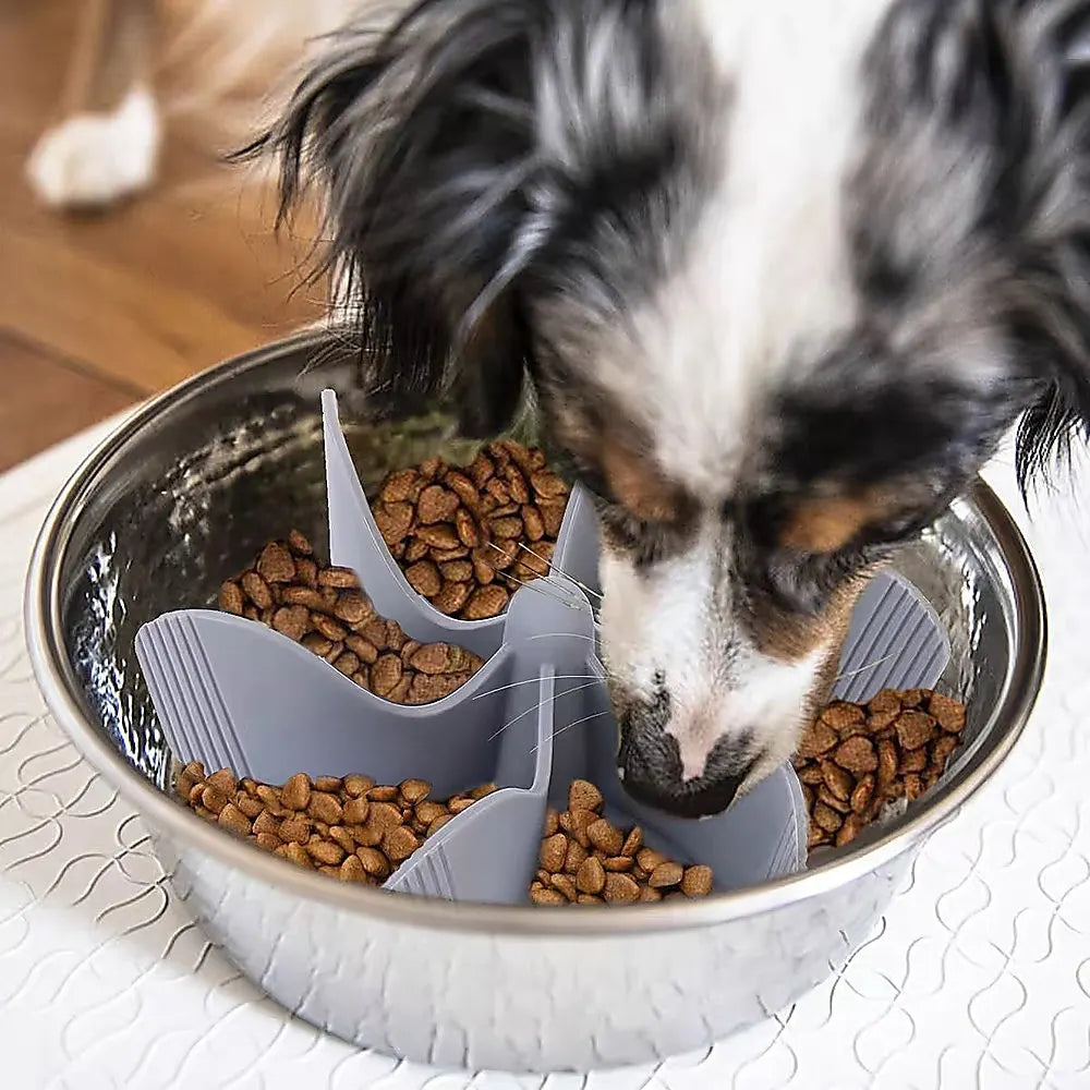 2x Dog Bowl Slow Feeder Insert - Image 2