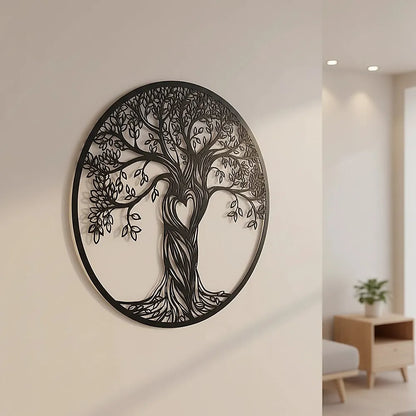 Tree Life Wall Decoration Metal Tree Wall Sculpture - Image 2