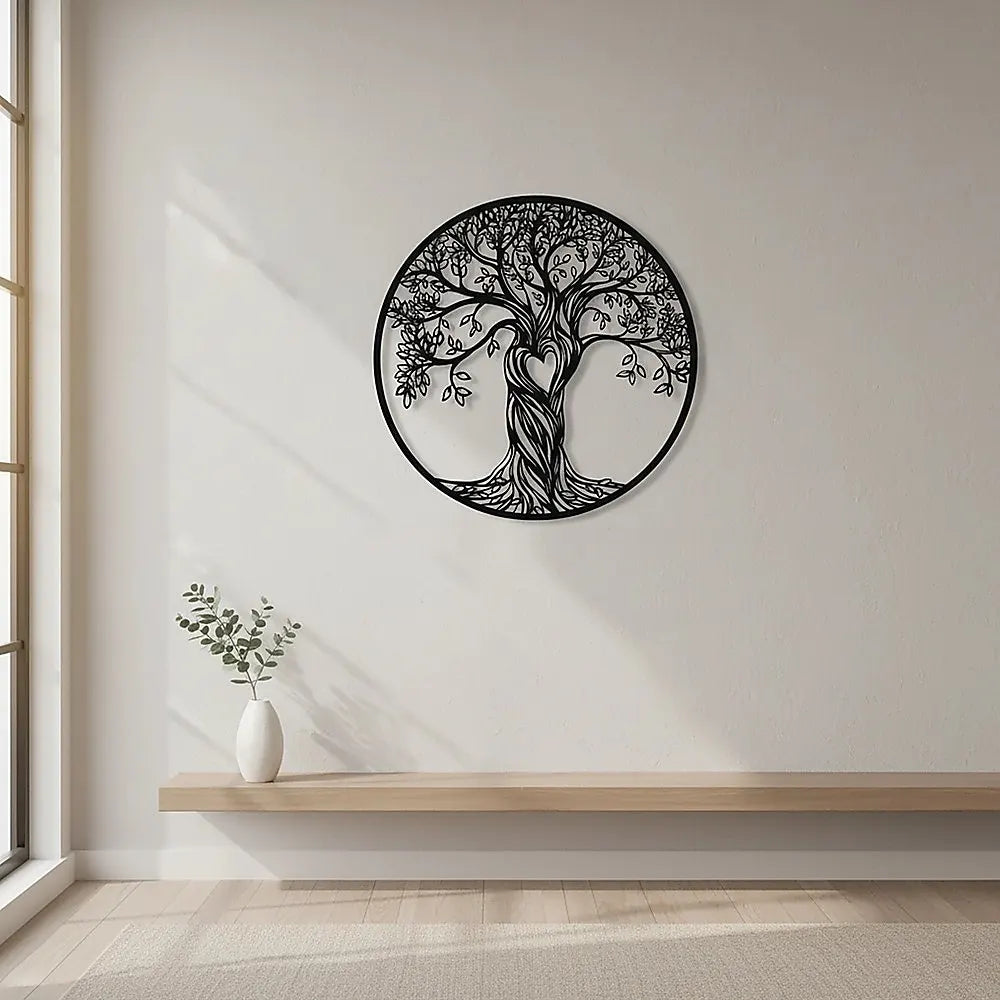 Tree Life Wall Decoration Metal Tree Wall Sculpture - Image 4