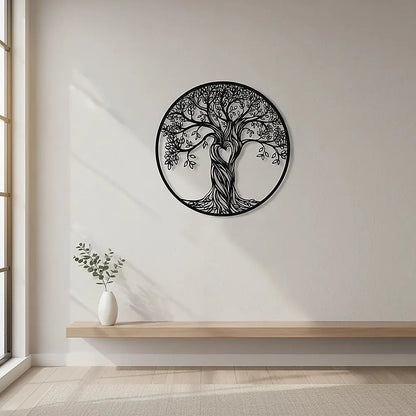 Tree Life Wall Decoration Metal Tree Wall Sculpture - Image 4