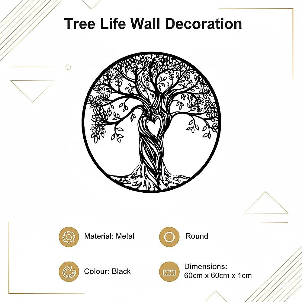 Tree Life Wall Decoration Metal Tree Wall Sculpture - Image 7