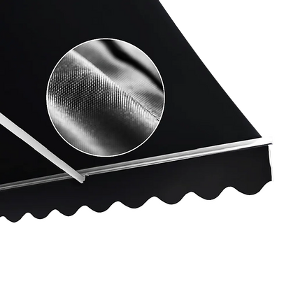 Motorised Outdoor Folding Arm Awning Retractable Sunshade Canopy Black 4.0m x 2.5m - Image 8