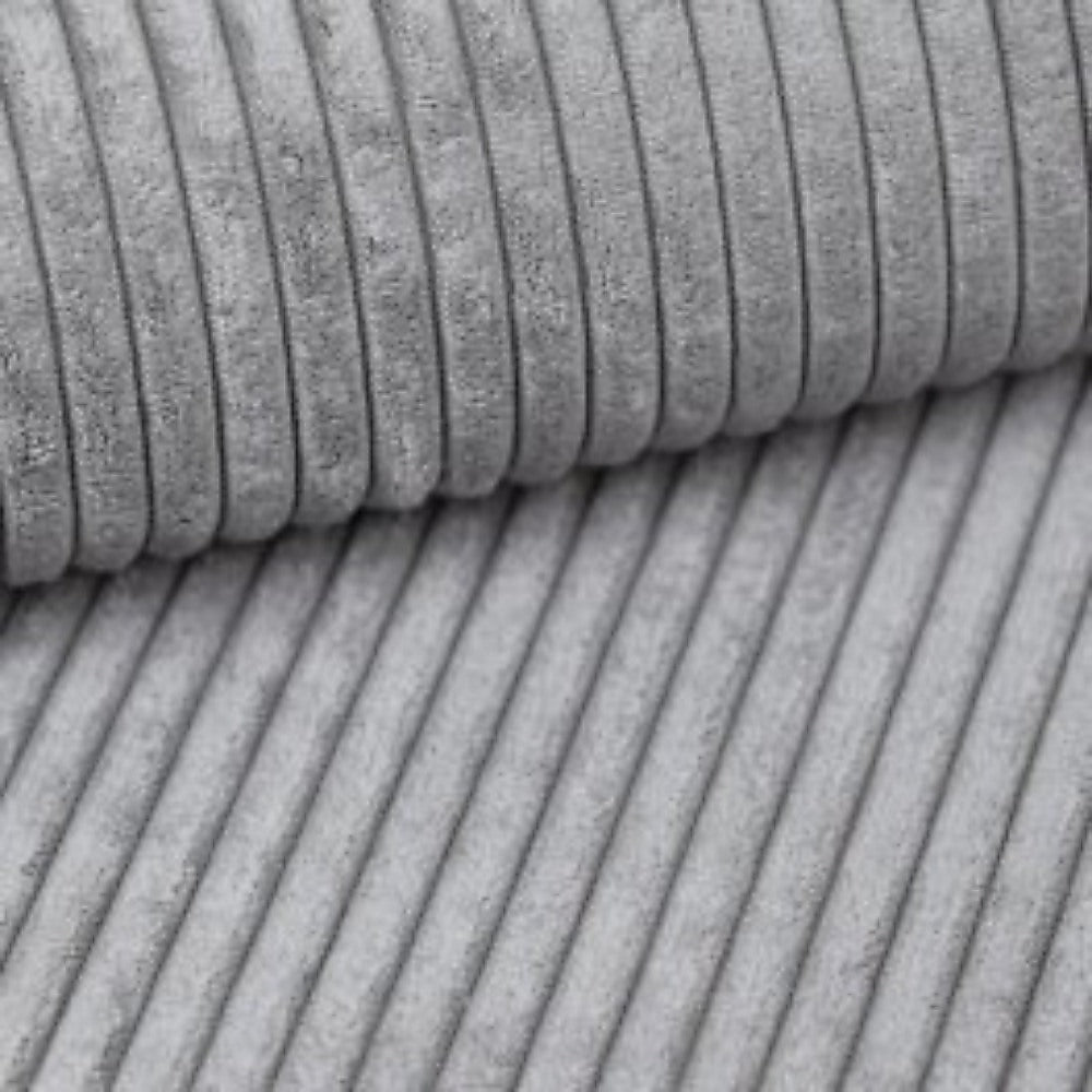 Jumbo Cord Beanbag Chair Cover Unfilled Large Bean Bag - Grey - Image 7