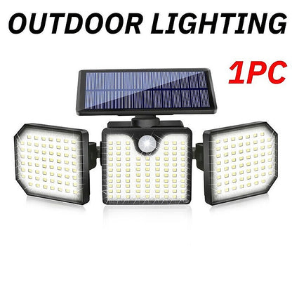 230 LED Solar Lights Outdoor 260LM Waterproof Motion Sensor Security Wall Lamp - Image 4