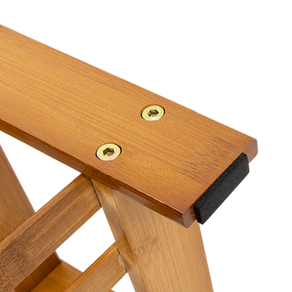 Bamboo Shoe Rack Wooden Bench Storage Organiser Cabinet Holder Stool - Image 4