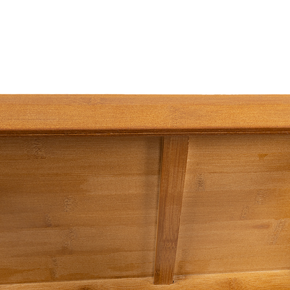 Bamboo Shoe Rack Wooden Bench Storage Organiser Cabinet Holder Stool - Image 5
