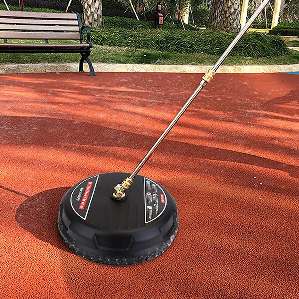 4000 PSI 44CM Pressure Washer Surface Cleaner with 2 Extension Wands - Image 2