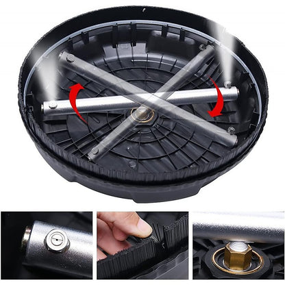 4000 PSI 44CM Pressure Washer Surface Cleaner with 2 Extension Wands - Image 3