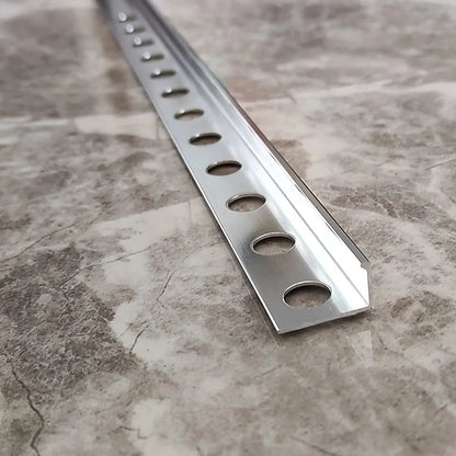 10 x Tile Trim Heavy Duty L Shaped Edge Aluminium 10mm - Image 6