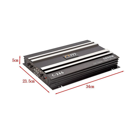 5800W Watt 4 Channel Car Truck Amplifier Stereo Audio Speaker Amp System Device - Image 9