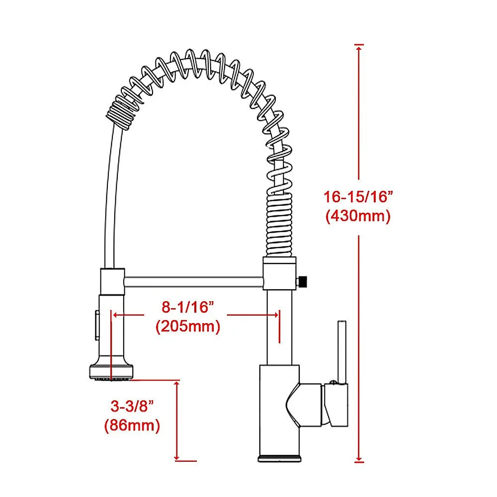 Basin Mixer Tap Faucet w/Extend -Kitchen Laundry Sink - Image 6