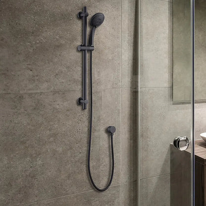 Hand Held Shower Rail Soap Dish Bathroom Set - Image 2