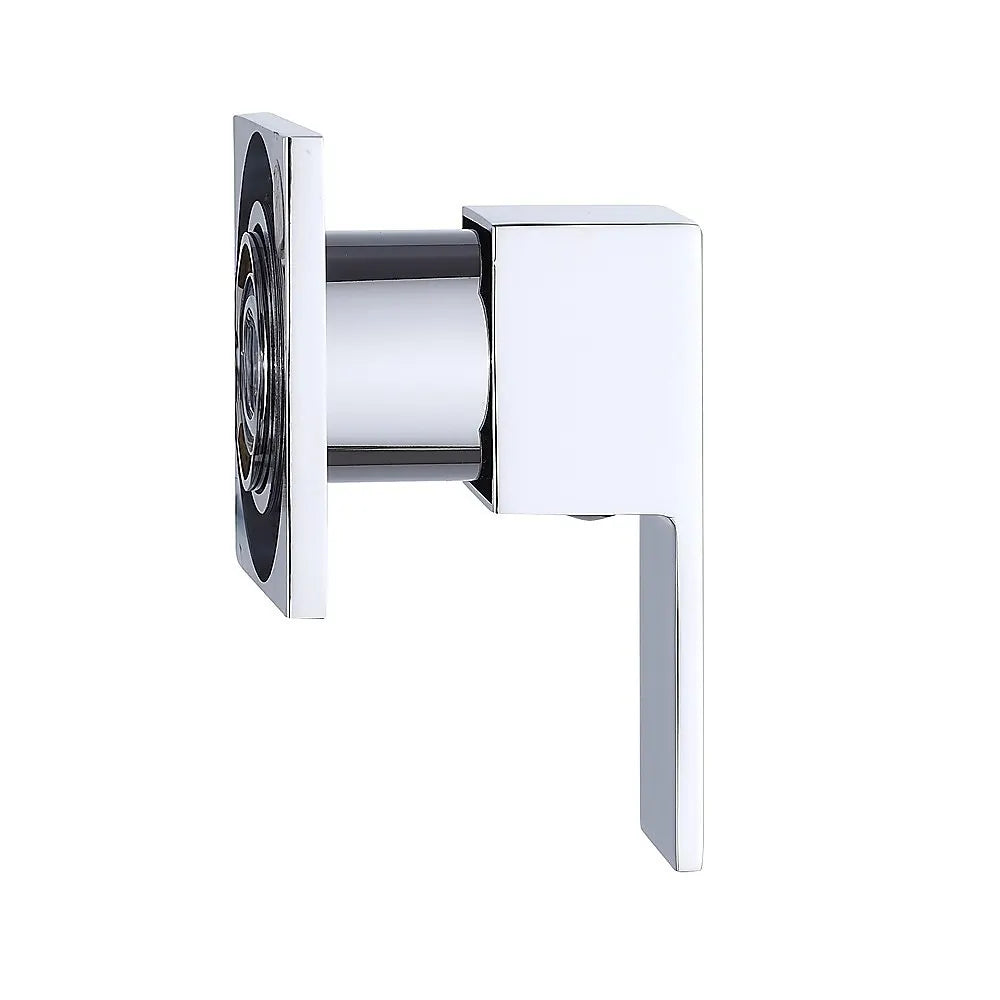 Bathroom Shower Bath Hot and Cold Square Mixer WATERMARK Certified in Chrome - Image 4