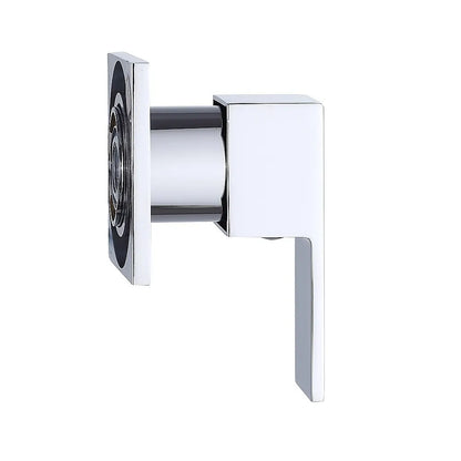 Bathroom Shower Bath Hot and Cold Square Mixer WATERMARK Certified in Chrome - Image 4