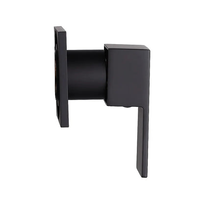 Bathroom Shower Bath Hot and Cold Square Mixer WATERMARK Certified in Black - Image 6