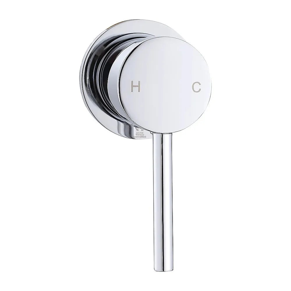Single Round Shower Bath Mixer Tap Bathroom WATERMARK Approved - Image 7