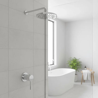 Single Round Shower Bath Mixer Tap Bathroom WATERMARK Approved - Image 8