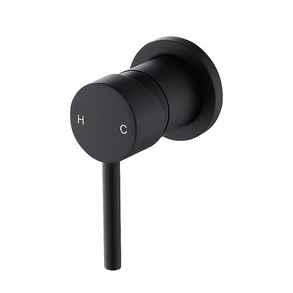 Single Round Shower Bath Mixer Tap Bathroom WATERMARK Approved