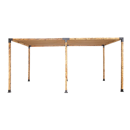Roof Pergola Gazebo Shed Matte Black Steel Brackets and Coffee Screen DIY Kits - Image 9